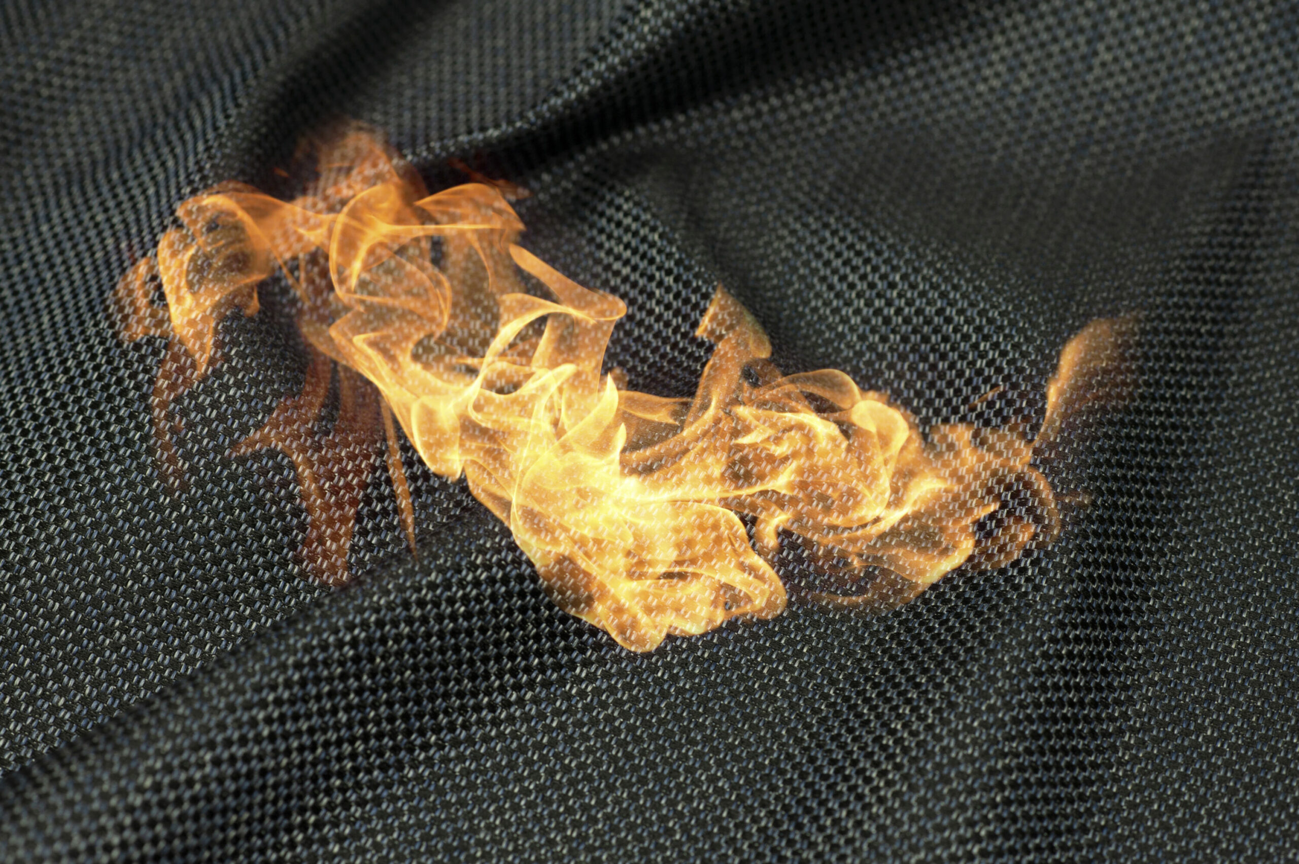 Fire-retardant fabric